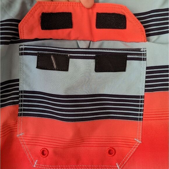 Hurley Men's Phantom Gaviota 18" Boardshorts Sz 31 in Noise Aqua - Picture 10 of 15